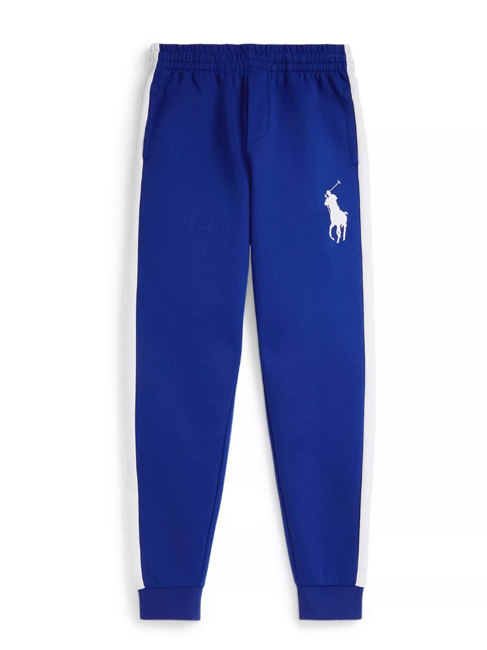 Polo Ralph Lauren Boys Big Pony Jogger Pants XL 18-20 Blue White NWT